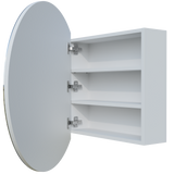 Havana Mirror Cabinet 750mm Single Door Gold Collection (HAV-SC-750-S-G)