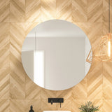 Havana Mirror Cabinet 900mm Single Door Gold Collection (HAV-SC-900-S-G)