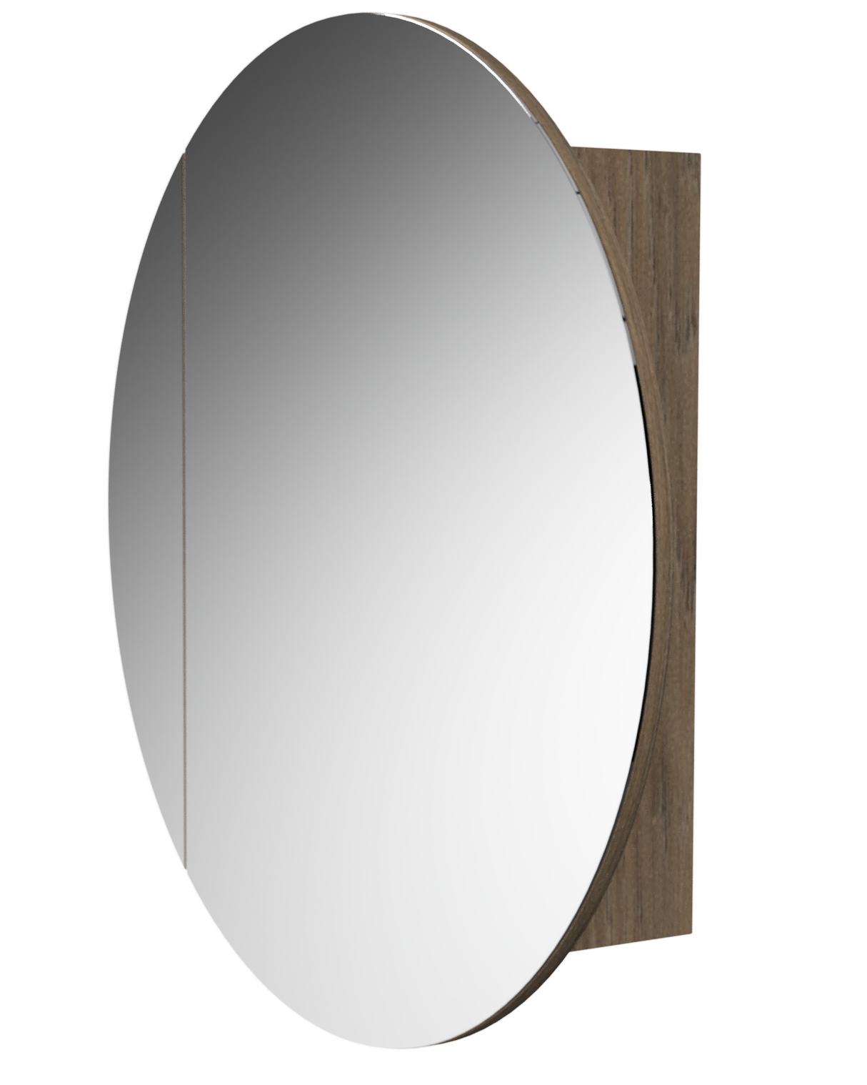 Havana Mirror Cabinet 900mm Single Door Gold Collection (HAV-SC-900-S-G)