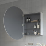 Havana Mirror Cabinet 900mm Single Door Platinum Collection (HAV-SC-900-S-P)
