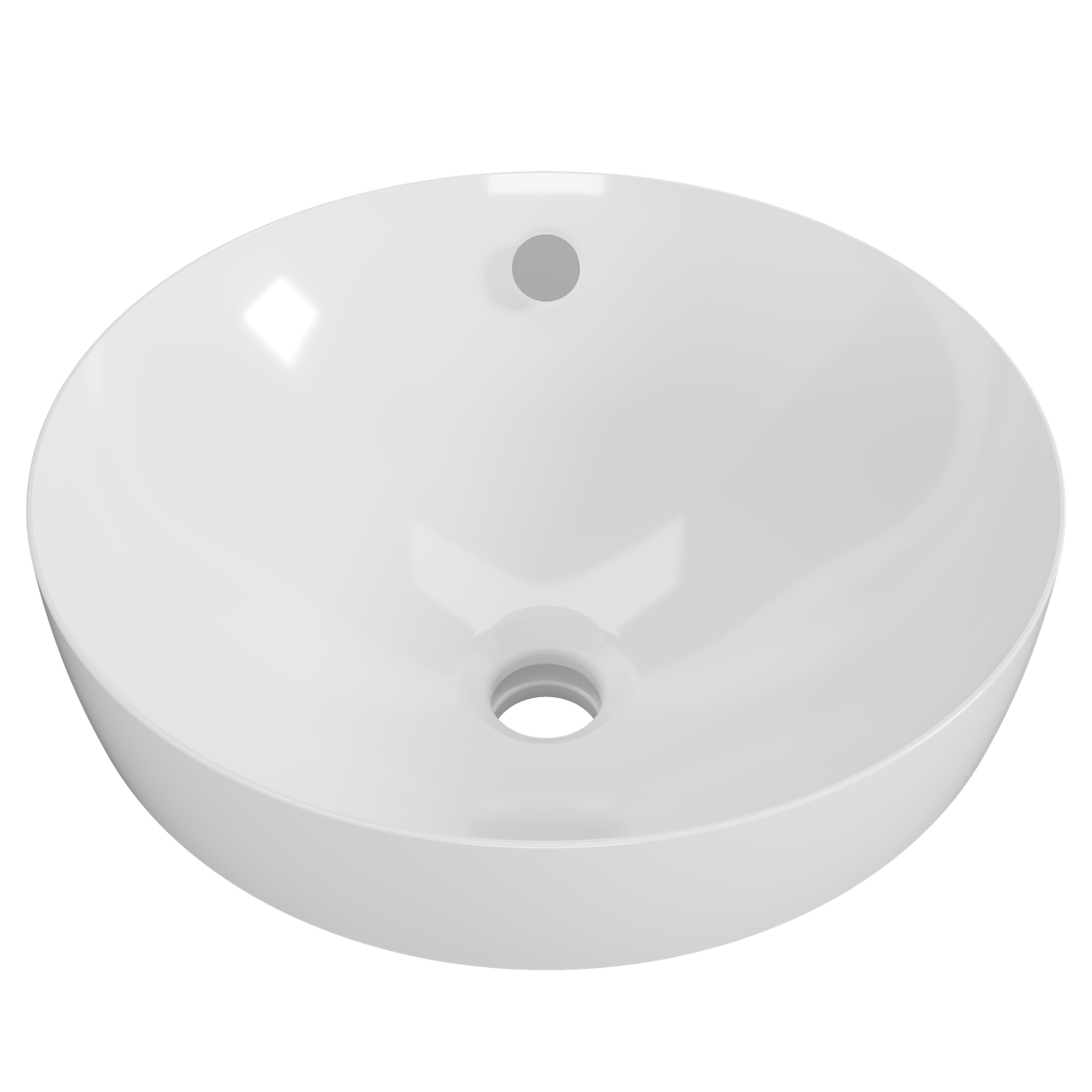 Henry Basin 360mm White Gloss