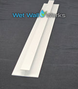 H Trim - White - for Wet Wall Panels - 2400mm (h)