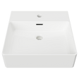 An image of Timberline's Iconic Basin 420mm White Gloss