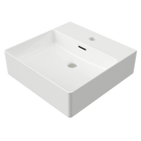 An image of Timberline's Iconic Basin 420mm White Gloss
