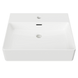 An image of Timberline's Iconic Basin 500mm White Gloss