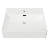 An image of Timberline's Iconic Basin 500mm White Gloss