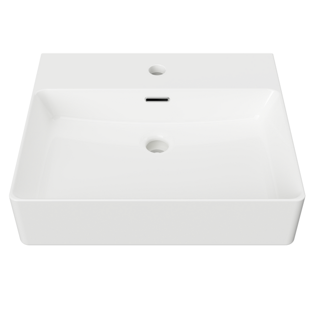 An image of Timberline's Iconic Basin 500mm White Gloss