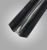 Internal Corner Trim - Black - for Wet Wall Panels - 2400mm (h)