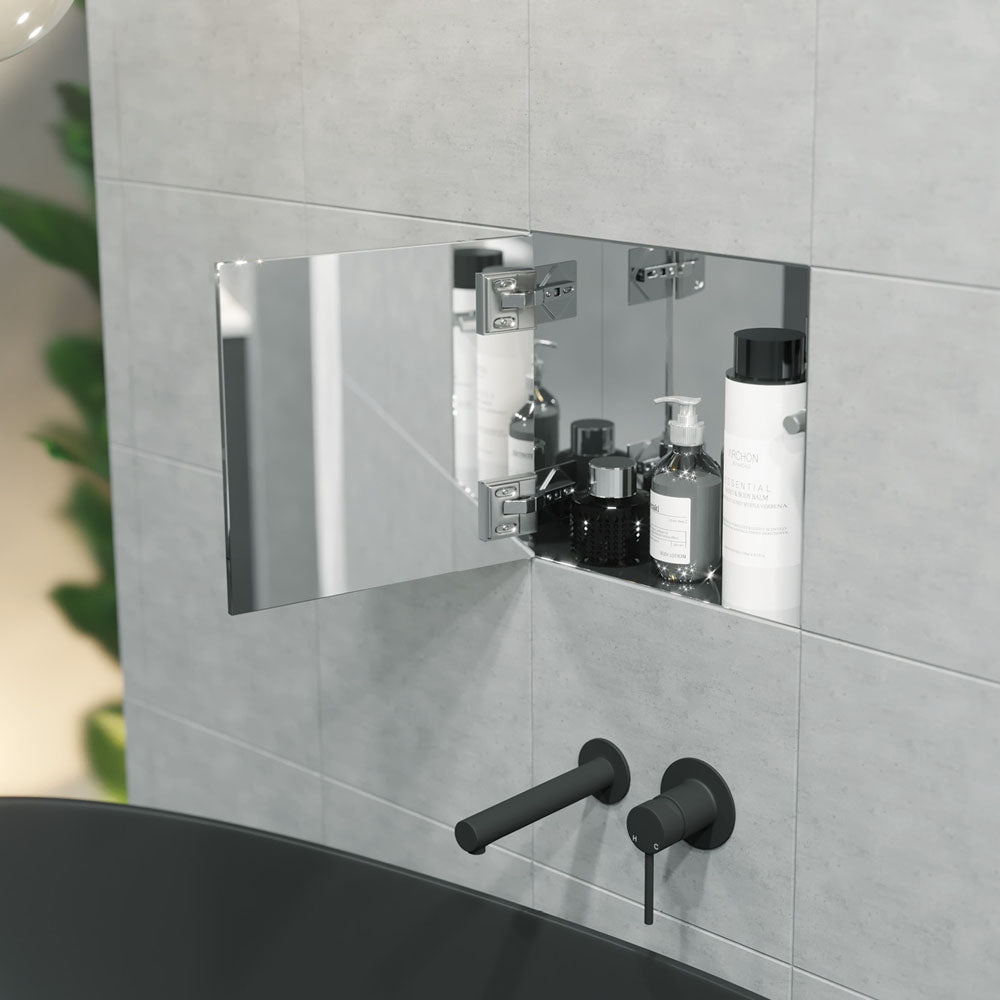 InvisiCab Concealed Bathroom Cabinet, 300 x 300mm