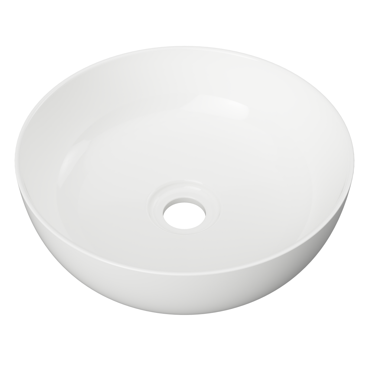 An image of Timberline's Jessie Basin 320mm White Gloss