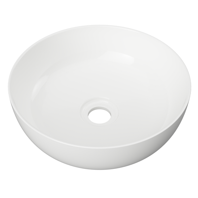 An image of Timberline's Jessie Basin 320mm White Gloss
