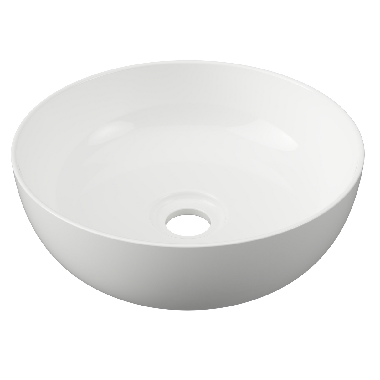 An image of Timberline's Jessie Basin 320mm White Gloss