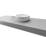 An image of Timberline's Jessie Basin 320mm White Gloss