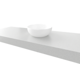 An image of Timberline's Jessie Basin 320mm White Matt