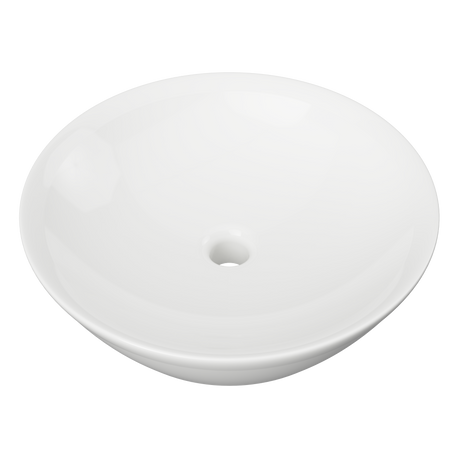 An image of Timberline's Jupiter Basin 450mm White Gloss