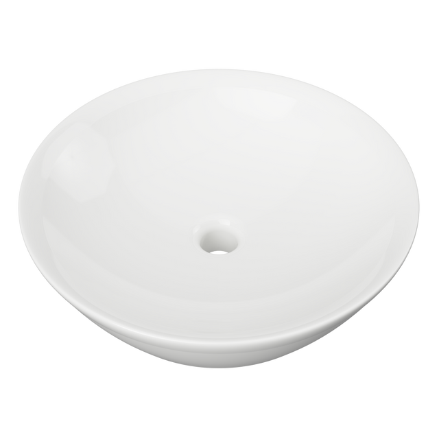 An image of Timberline's Jupiter Basin 450mm White Gloss