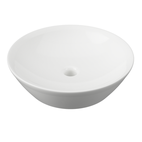 An image of Timberline's Jupiter Basin 450mm White Gloss