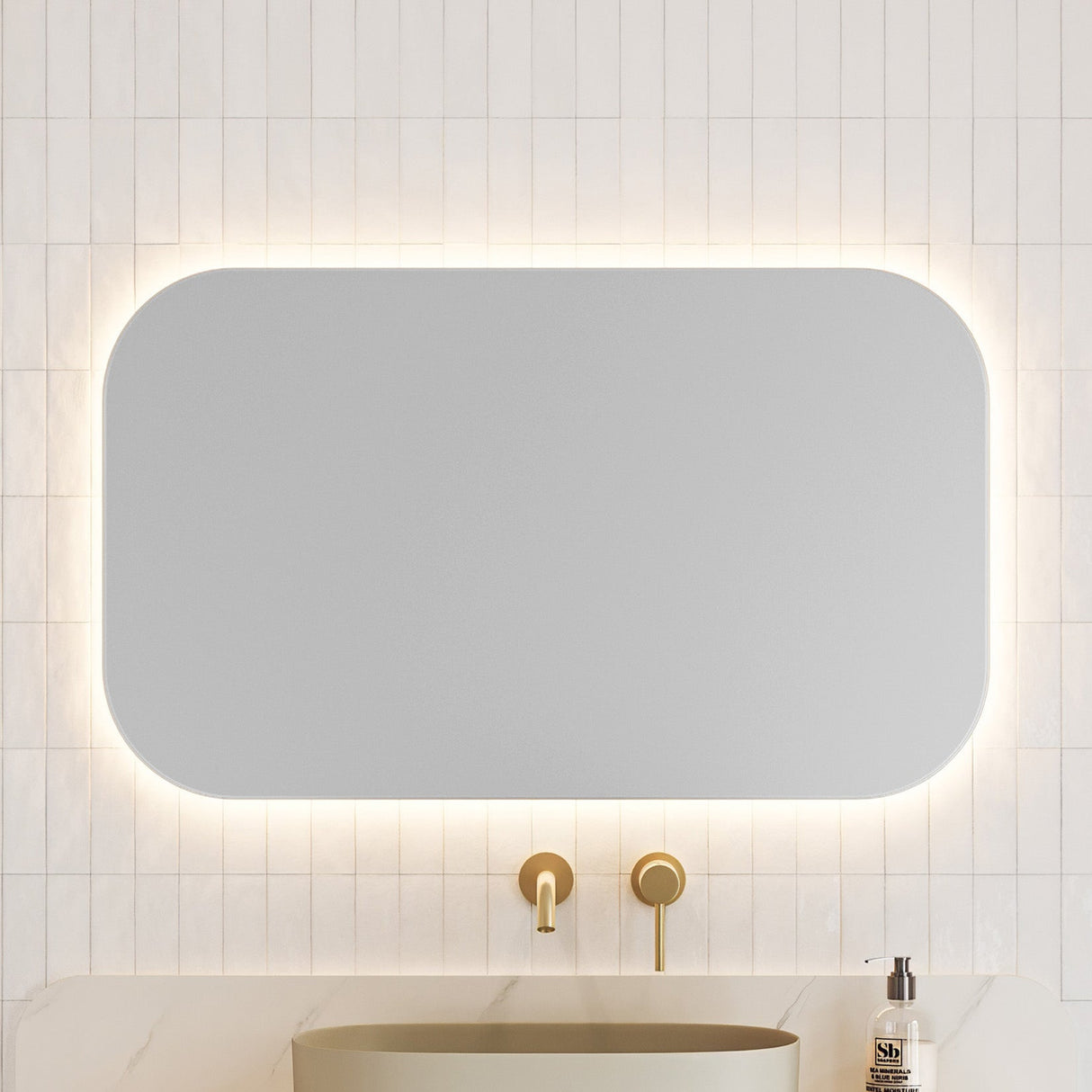 Jazz Arch Mirror Horizontal 1000mm x 600mm (JZA-M-1000-600)
