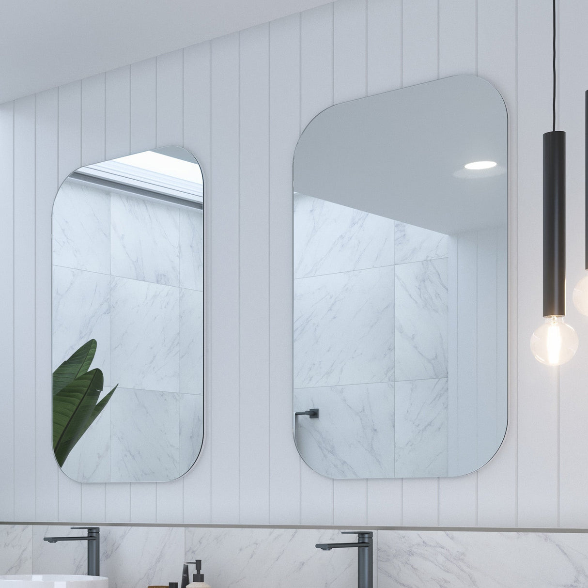Jazz Arch Mirror 600mm x 1000mm (JZA-M-600-1000)