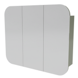 Jazz Arch Mirror Cabinet 1200mm Three Door Gold Collection (JZA-SC-1200-3-G)