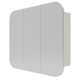 Jazz Arch Mirror Cabinet 1200mm Three Door Gold Collection (JZA-SC-1200-3-G)