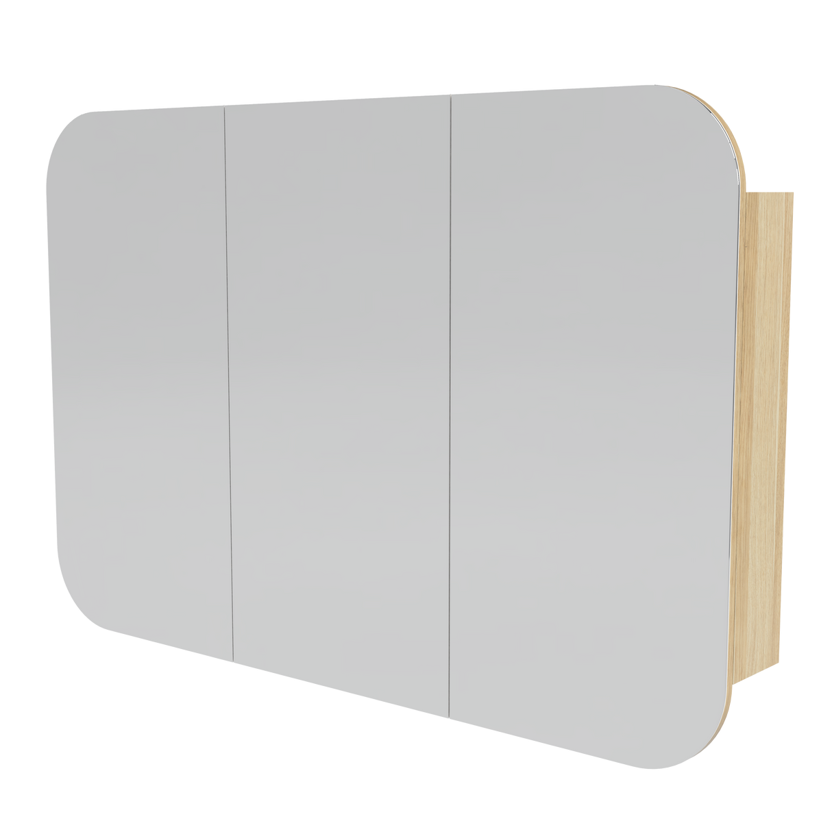 Jazz Arch Mirror Cabinet 1500mm Three Door Platinum Collection (JZA-SC-1500-3-P)