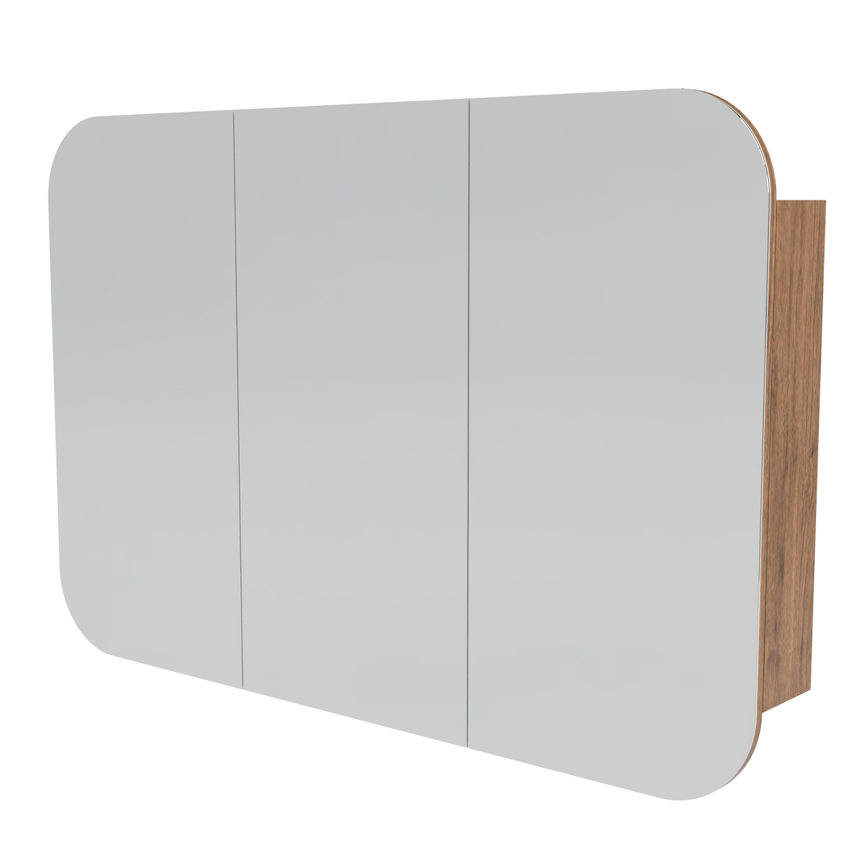 Jazz Arch Mirror Cabinet 1500mm Three Door Platinum Collection (JZA-SC-1500-3-P)