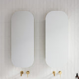 Jazz Arch Mirror Cabinet 400mm Single Door Gold Collection (JZA-SC-400-S-G)