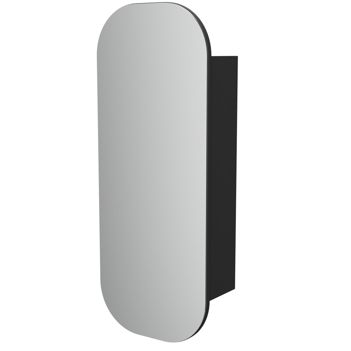 Jazz Arch Mirror Cabinet 400mm Single Door Gold Collection (JZA-SC-400-S-G)
