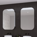 Jazz Arch Mirror Cabinet 600mm Single Door Gold Collection (JZA-SC-600-S-G)