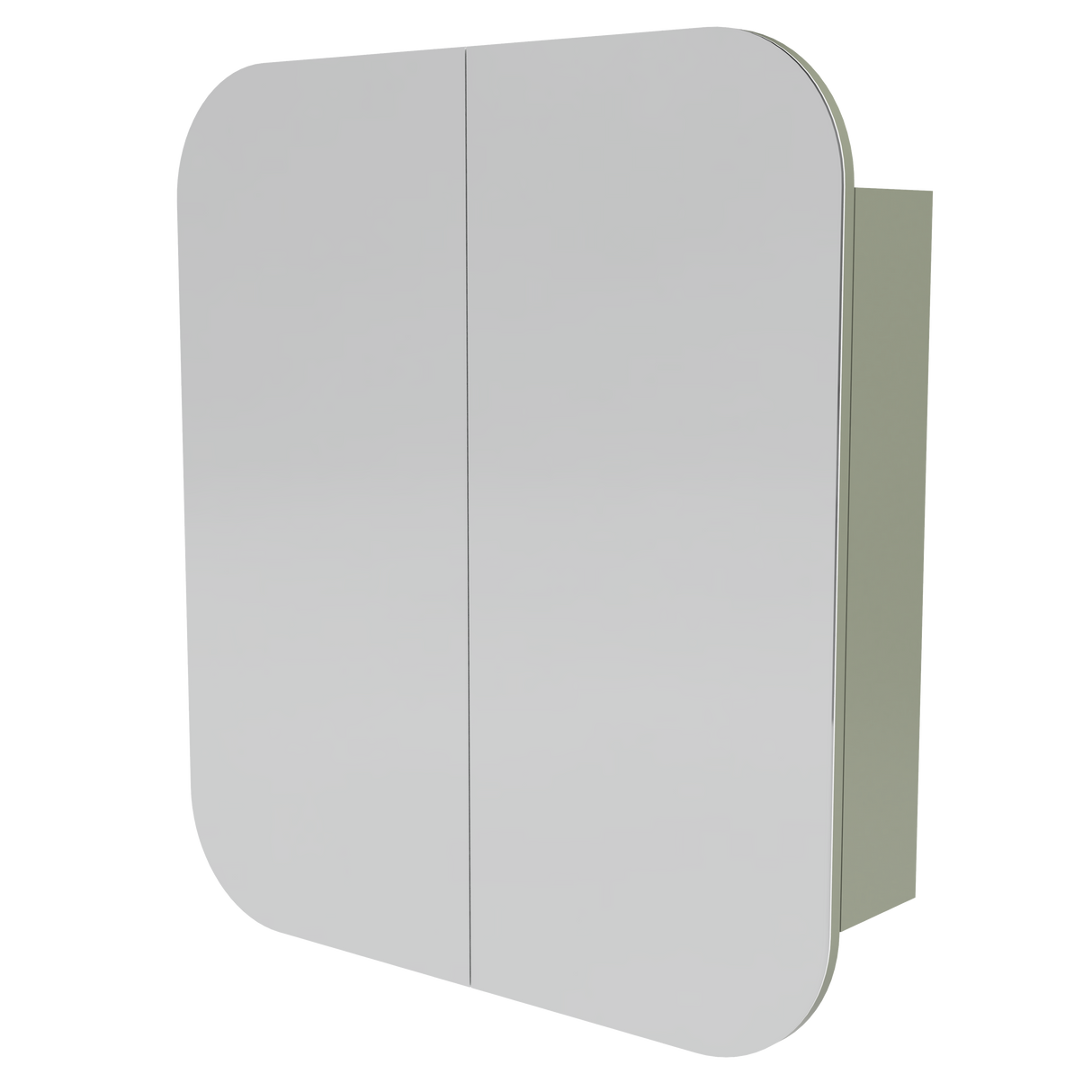 Jazz Arch Mirror Cabinet 900mm Double Door Platinum Collection (JZA-SC-900-D-P)