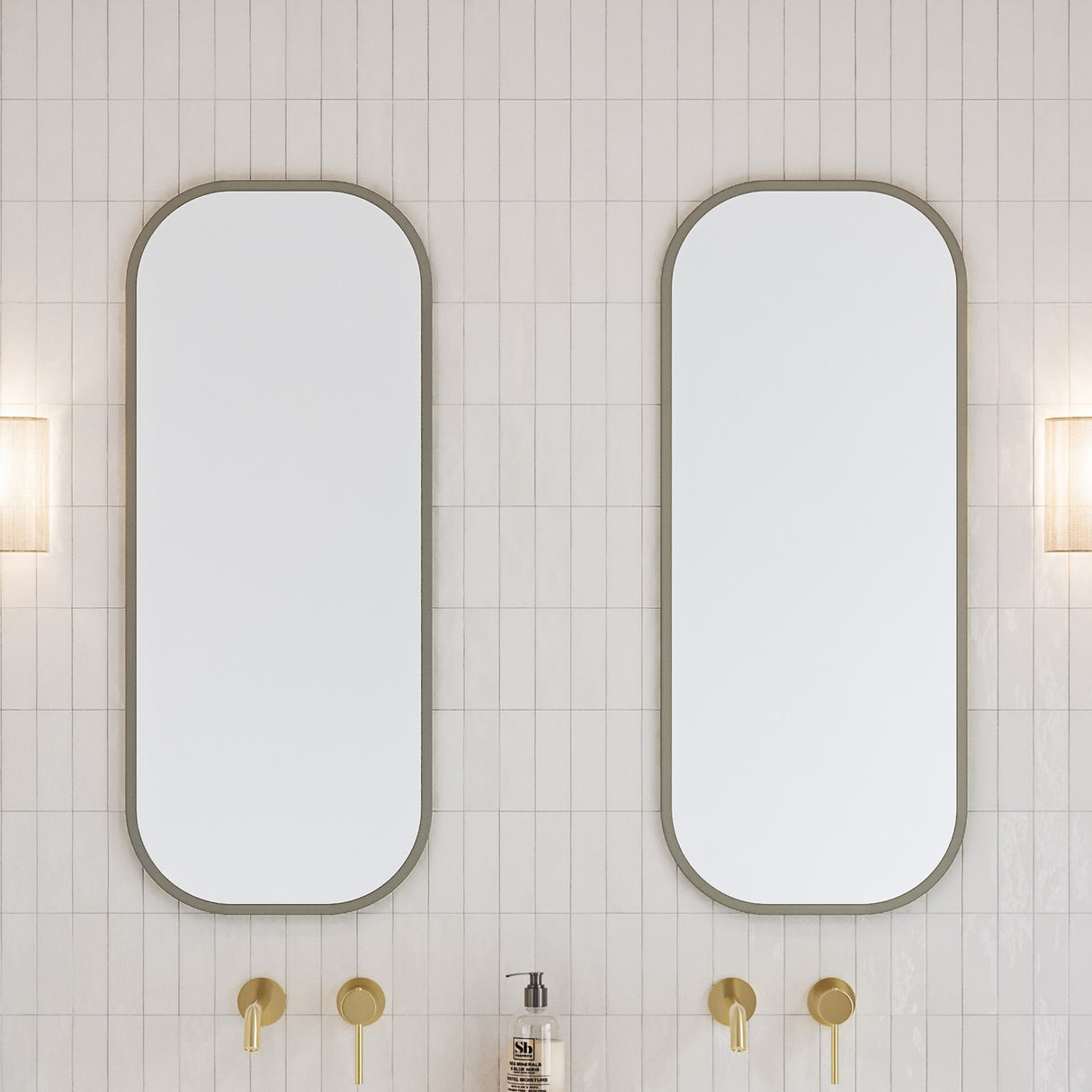 Jazz Arch Frame Mirror Horizontal 1030mm x 430mm