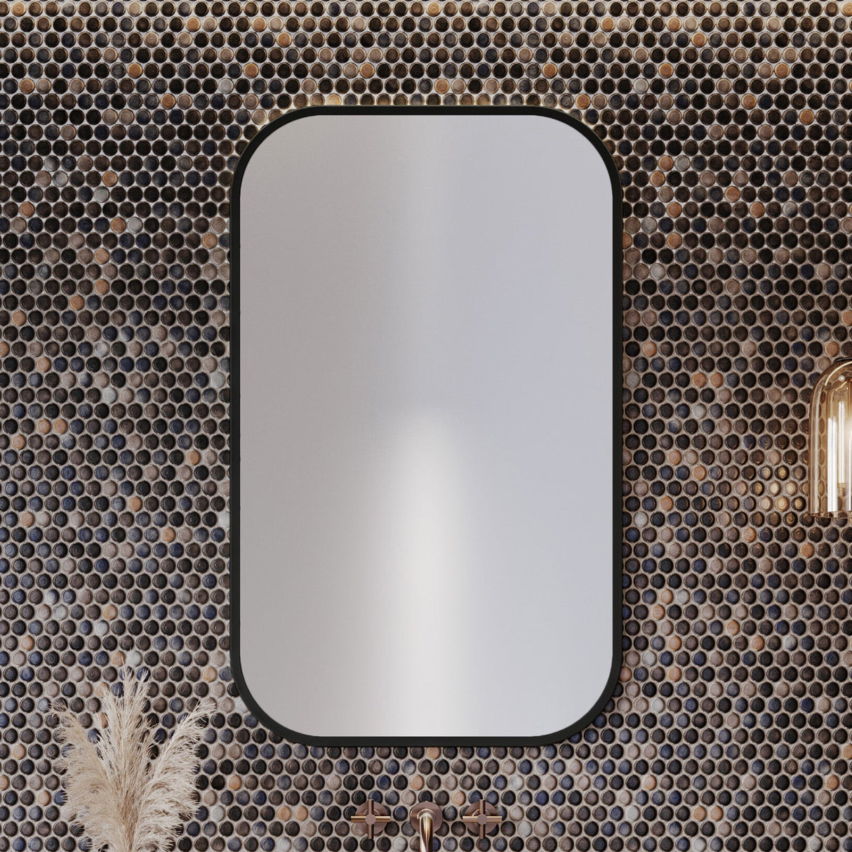 Jazz Arch Frame Mirror 630mm x 1030mm (JZAF-M-630-1030)
