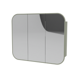 Jazz Arch Frame Mirror Cabinet 1230mm Three Door Platinum Collection (JZAF-SC-1230-3-P)