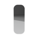 Jazz Arch Frame Mirror Cabinet 430mm Single Door Platinum Collection (JZAF-SC-430-S-P)
