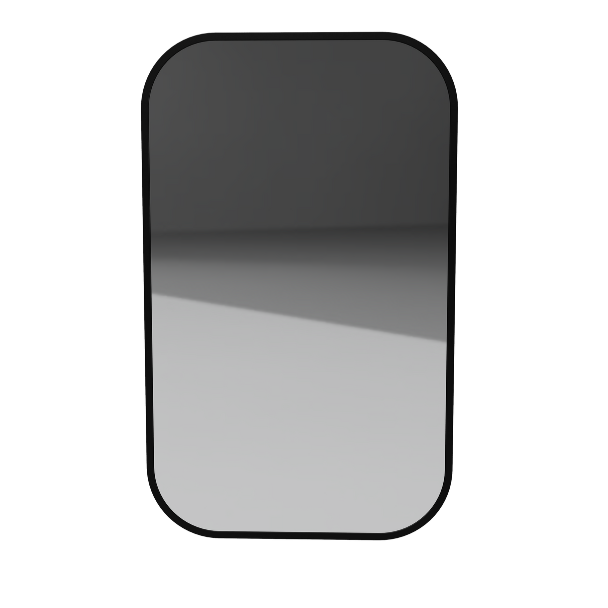 Jazz Arch Frame Mirror Cabinet 630mm Single Door Platinum Collection (JZAF-SC-630-S-P)