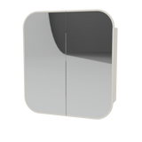 Jazz Arch Frame Mirror Cabinet 930mm Double Door Gold Collection