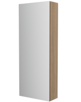 Jazz Mirror Cabinet 400mm Single Door Platinum Collection (JZZ-SC-400-S-P)