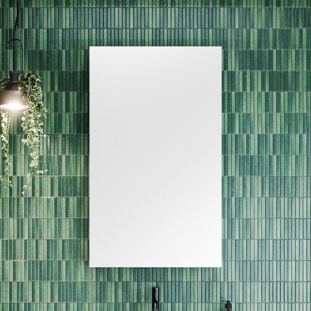 Jazz Mirror Cabinet 600mm Single Door Gold Collection (JZZ-SC-600-S-G)