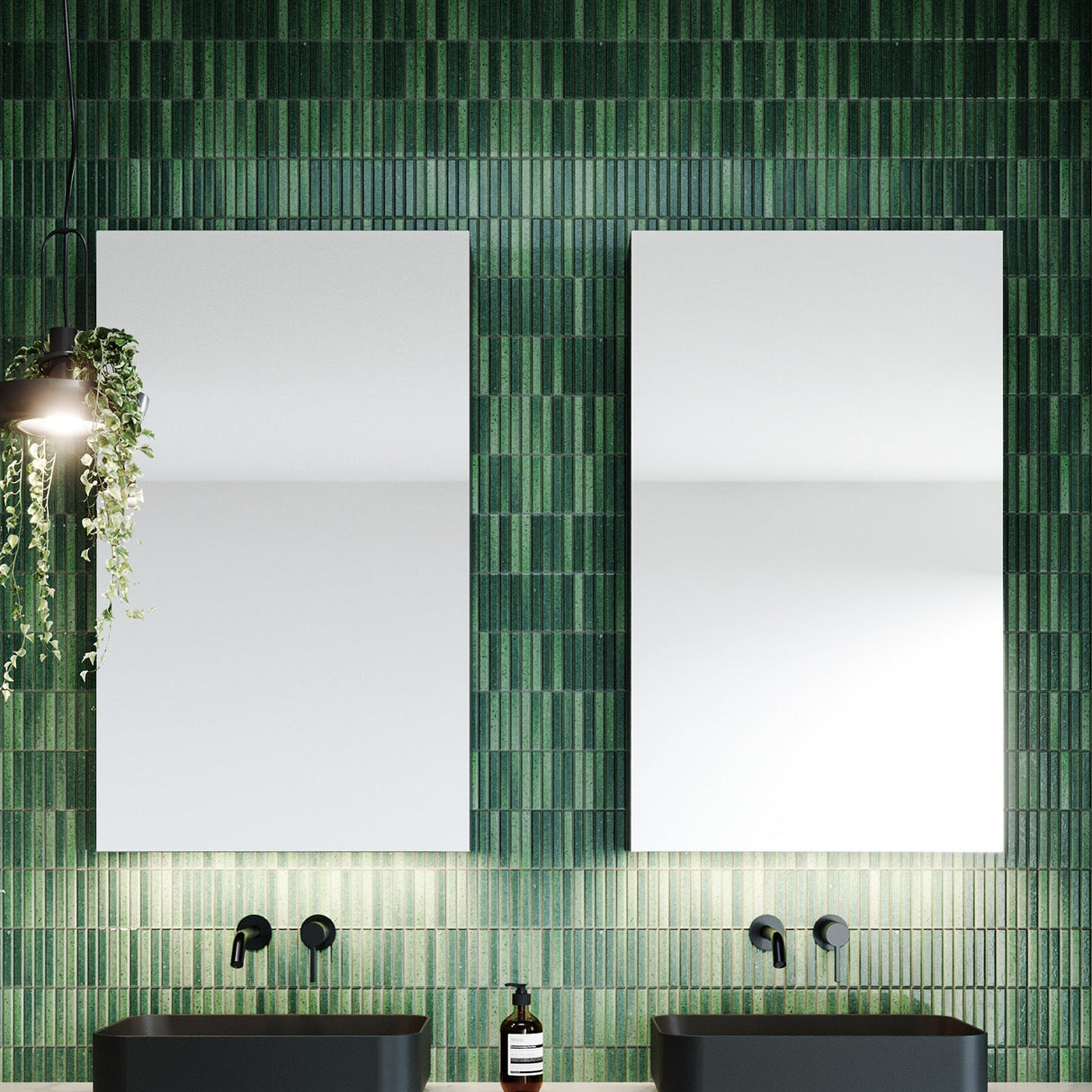 Jazz Mirror Cabinet 600mm Single Door Gold Collection (JZZ-SC-600-S-G)