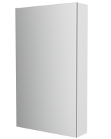 Jazz Mirror Cabinet 600mm Single Door Platinum Collection (JZZ-SC-600-S-P)