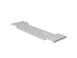 Jasmine Bath Caddy 850x220mm - White
