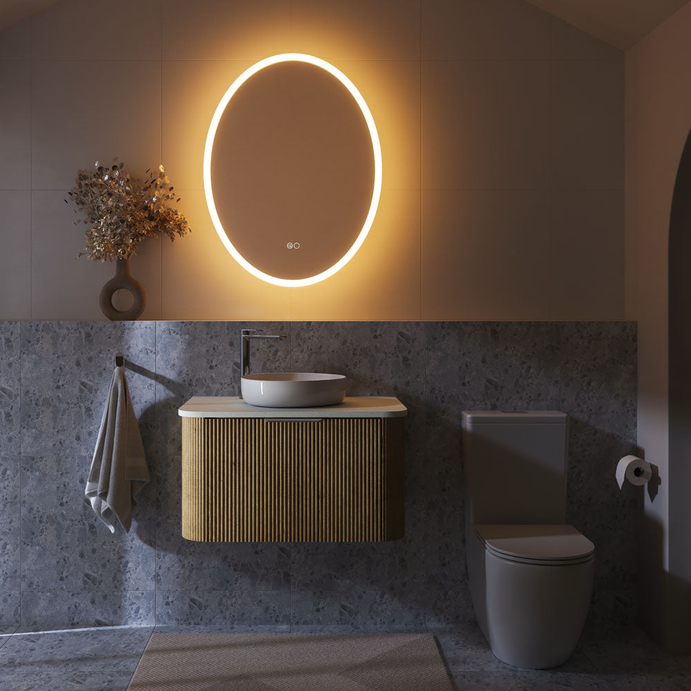 Antonia Oval LED Mirror