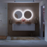 Sansa Round LED Mirror, 600 mm