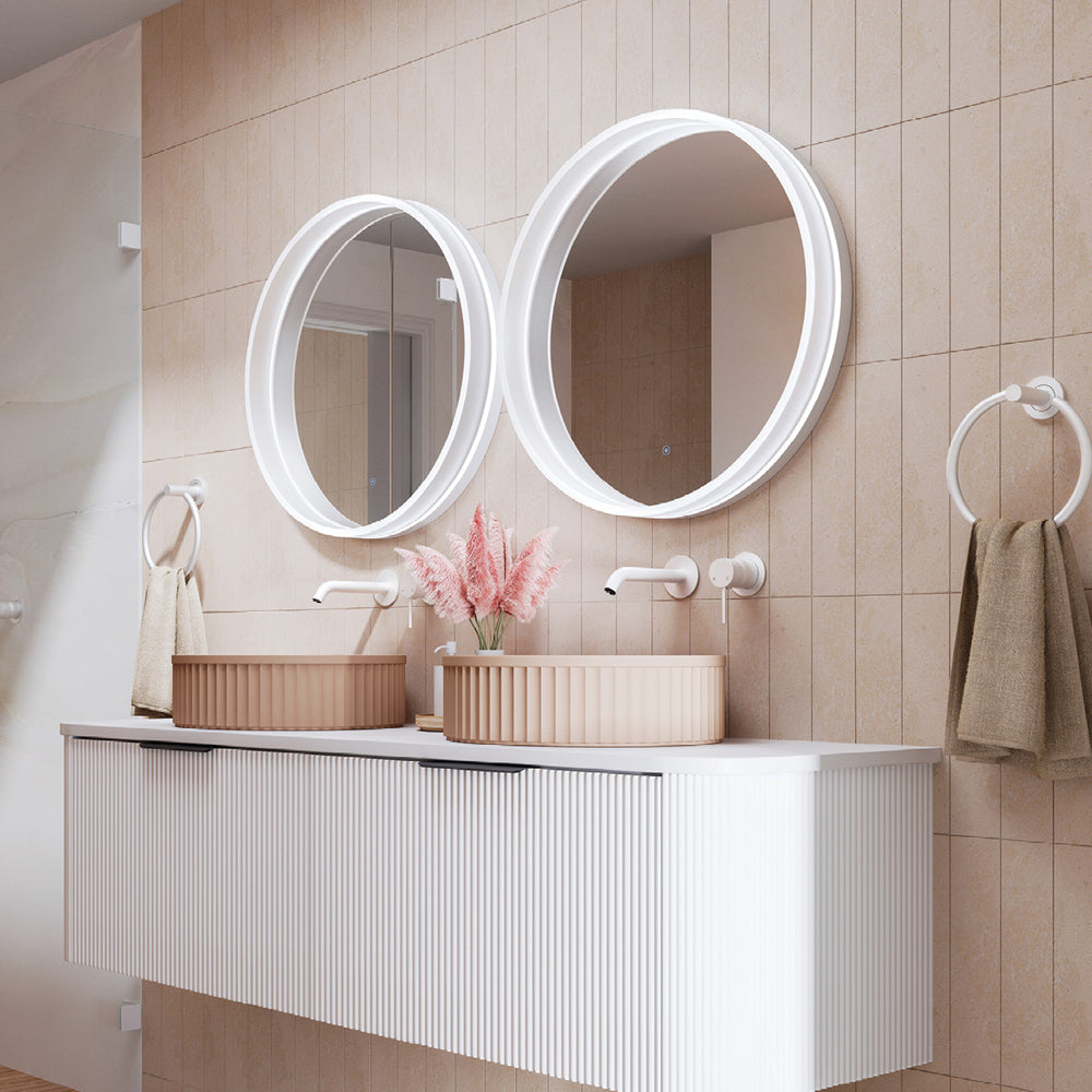 Sansa Round LED Mirror, 600 mm