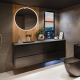 Sansa Round LED Mirror, 800 mm