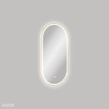 Empire LED Urban Brass Framed Mirror, 450 x 900mm