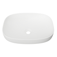 An image of Timberline's Lorenzo Basin 500mm White Matt