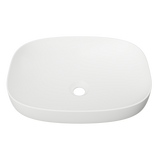 An image of Timberline's Lorenzo Basin 500mm White Matt