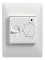 Manual Dial Thermostat 16A Max Load (Floor Sensing Only)